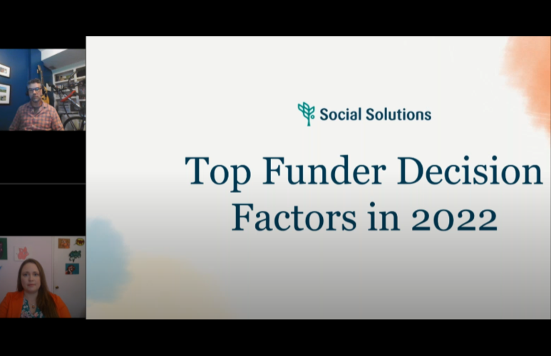 Top Funder Decision Factors in 2022